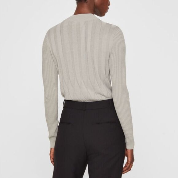 Club Monaco Keisa Sweater Beige Oatmeal Offwhite S Small - Picture 4 of 10